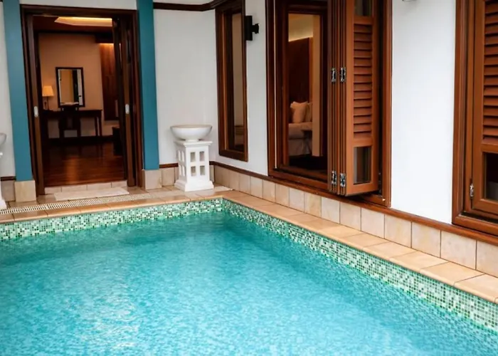 Port Dickson Private Pool Villa Water Chalet
